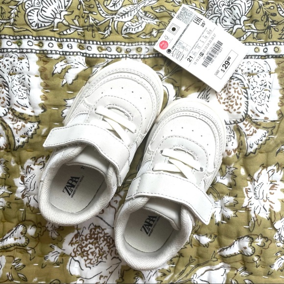 Zara Other - Zara baby white sneakers